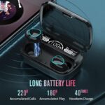 M10 TWS Wireless Earbuds with Charging Power Bank & LED Display 3D Touch Bluetooth Headset