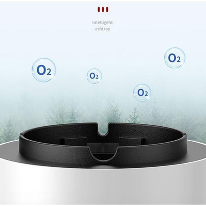 Ashtray with Air Purifier Features Ashtray Air Purifier for Home Portable Smokeless Air Purifier Ashtray for Car