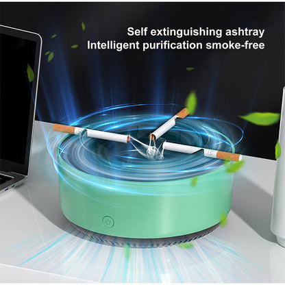 Ashtray with Air Purifier Features Ashtray Air Purifier for Home Portable Smokeless Air Purifier Ashtray for Car