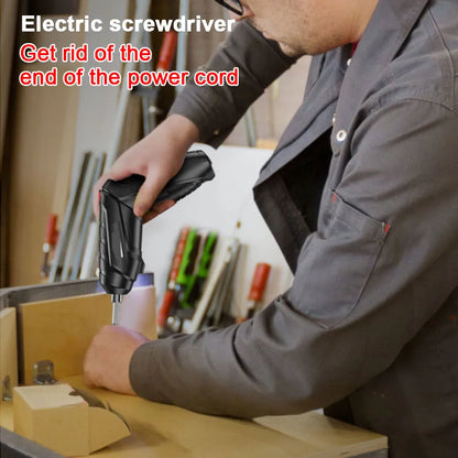 Portable Electric Screwdriver Cordless 47 in 1 Rotated 90 Degrees Rechargeable Screwdriver with LED for Home Office DIY Tools Drill Machine