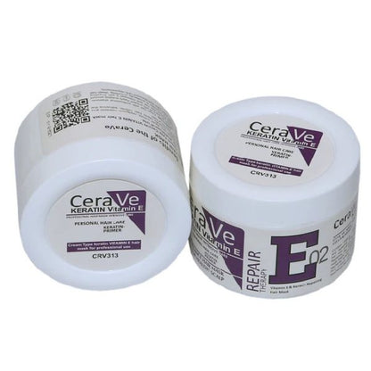 Cera Ve Keratin Vitamin E Repair Therapy E02 Hair Mask – 500ml | Deep Hair Repair Solution