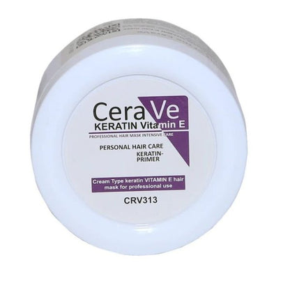 Cera Ve Keratin Vitamin E Repair Therapy E02 Hair Mask – 500ml | Deep Hair Repair Solution
